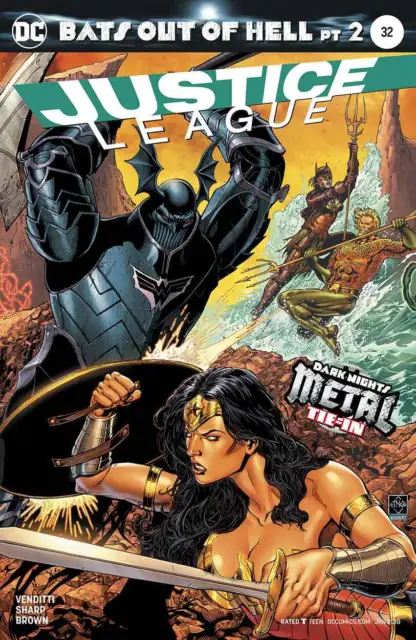 Justice League #32 (2016) Dark Knights Metal Vf/Nm Dc