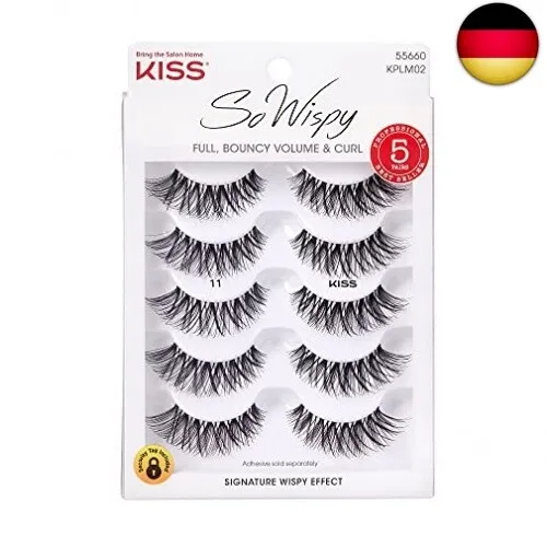 Kiss Products No. 05 Ever EZ Lashes, 10 Count