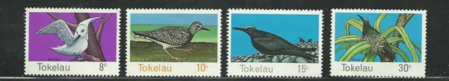 1977 Birds of Tokelau Islands  set of 4 Complete MUH/MNH  Sold as per Scan