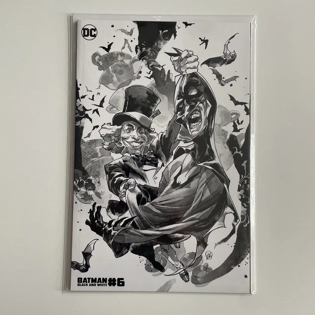 DC Comics Batman Black And White Vol 2 #6 (Of 6) Cover C Yasmine Putri Mad Hatte