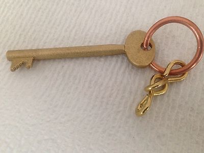 Brass Skeleton Key for Gamewell Fire and Police Box