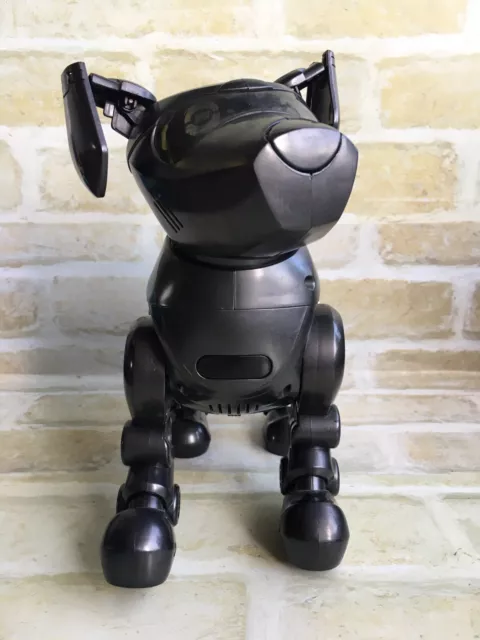 Very Cute RARE Black ROBOT DOG: Robotic TEKNO Puppy Dog: Toy Quest - not working 2