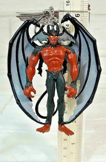 Devilman Bendable Figure Keychain Key Ring Holder Manga Japan Banpresto