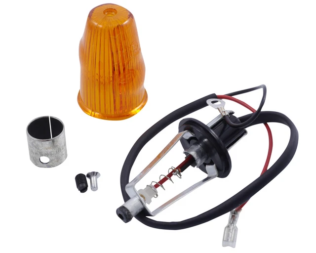 Indicateurs SIP guidon, jaune, E-marqué pour VESPA 90 V9A1T 2T AC 63-84