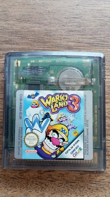 Jeu Wario Land 3 Sur Nintendo Game Boy Color (EUR) - Version Cartouche État Correct