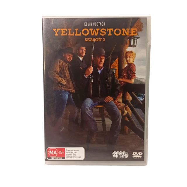 YELLOWSTONE SEASON 2 DVD TV Series American Drama Family Dutton