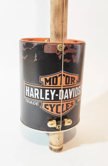 Cigar Boîtier Guitare Ramkie Monocordo Harley Davidson Diddley Bow Matteacci's