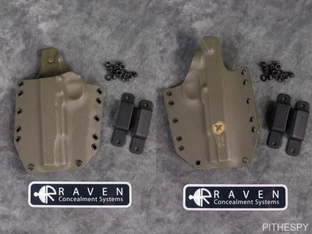 Left Handed Raven Concealment Phantom Full Shield Holster for 1911 5" Barrel