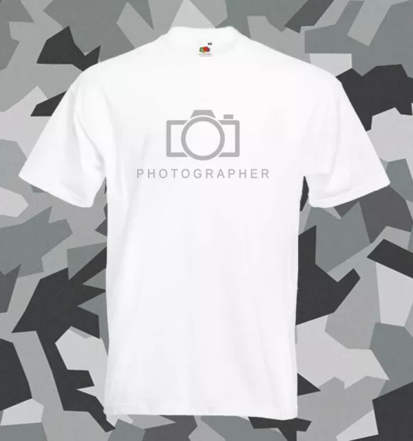Mens Photographer photography t shirt camera nikon canon, Claytons