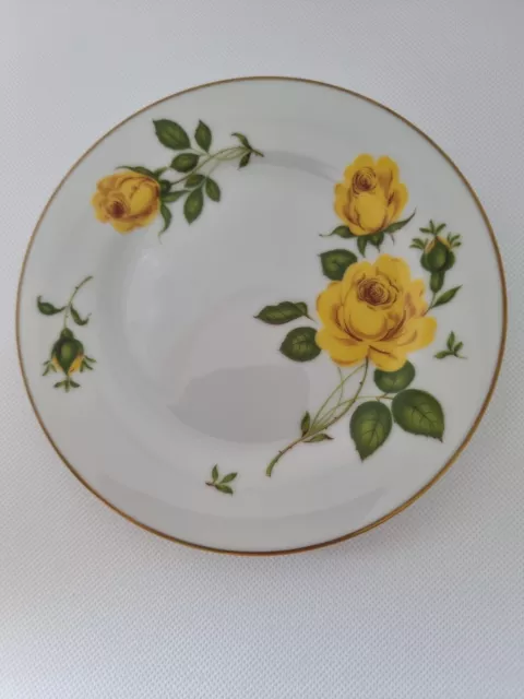 Noritake Yellow Rose 3 piece teacup, saucer and plate set (Circa 1970's) 3
