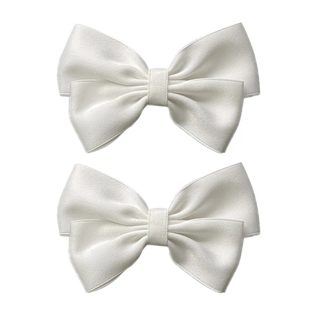 2 pz fiocco fibbia per scarpe tessuto sposa accessori gioielli scarpe bowknot
