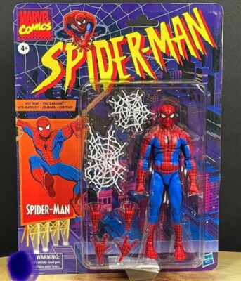 spiderman retro action figure