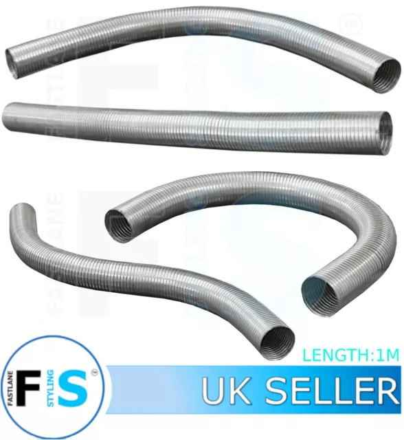 Stainless Steel Flexible Exhaust Pipe Tube T304 Grade Exhaust System Fitting