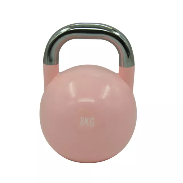 8kg Steel Pro Grade Kettlebell Weight - Gym Use - Cross Fit Strength Training