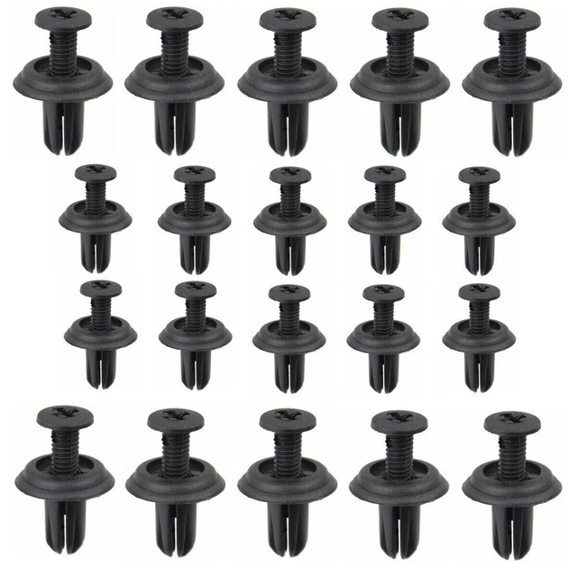 Perfetto per Honda 90687 SB0 013 Set di ricambio di 20x Clip Rivestimento in plastica