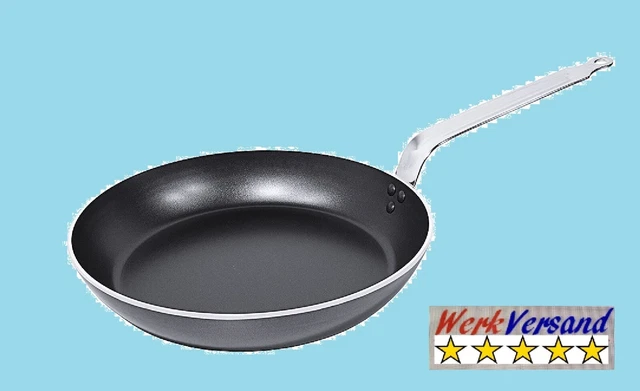 Bratpfanne Pfannen Aluminium Edelstahl Griff  von  Ø 20 bis 40 cm ✅Werkversand ✅
