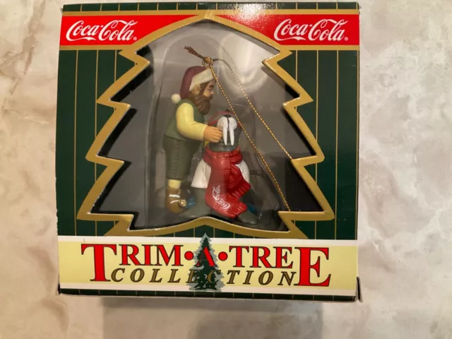 Coca Cola Trim A Tree Collection  "Walrus Serving Coke” 1999 Ornament