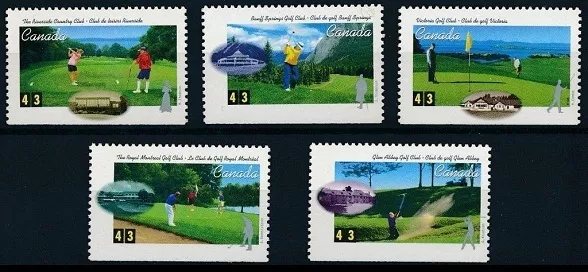 Canada 1995 MNH 5v, Golf, Sports