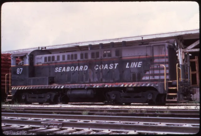 SCL Seaboard Coast Line 87 duplicate slide