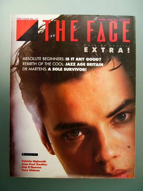 その他 THE FACE No. 72, April 1986 THE FACE MAGAZINE - Nick Kamen cover (April 1986 - Issue 72