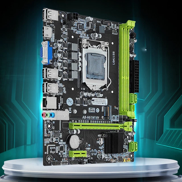 Jual MOTHERBOARD ASUS INTEL H61 M-E LGA SOKET 1155 SUPPORT I3 I5 I7 | Indonesia