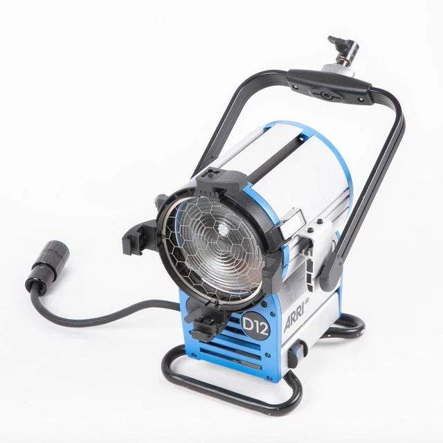 Arri True Blue D12 HMI 1200W Fresnel Head - (288 Hours) SKU#1681732 Arri True Blue D12 HMI 1200W Fresnel Head - (288 Hours) SKU#1681732