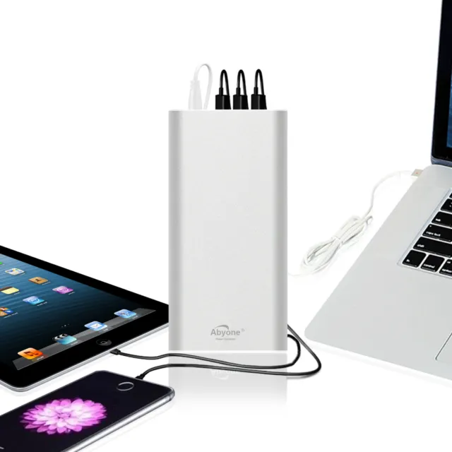 Abyone Portable Charger External Battery Pack Power Bank for MacBook Pro Air