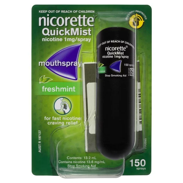 Nicorette Quick Mist Spray 150 13.6ml