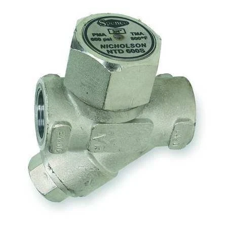 Crescent Nicholson Ntd600-N1c9s Steam Trap,800F,Stainless Steel,600 Psi