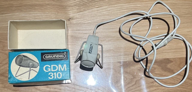 Grundig GDM 310 Dynamic Microphone Vintage German