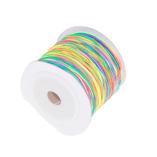 Nylon Knotting Cord Diy Bracelet Rope Colorful String Braids Thread Bracelets