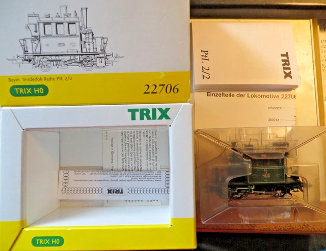 Locomotive électrique Trix H0 22252-01 (DC) EG 2 x 2/2 de la