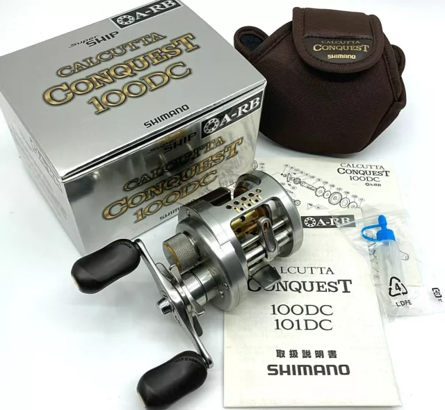 SHIMANO 19 CALCUTTA Conquest DC 200 Right Handed Baitcasting Reel  Excellent+++++ $348.90 - PicClick