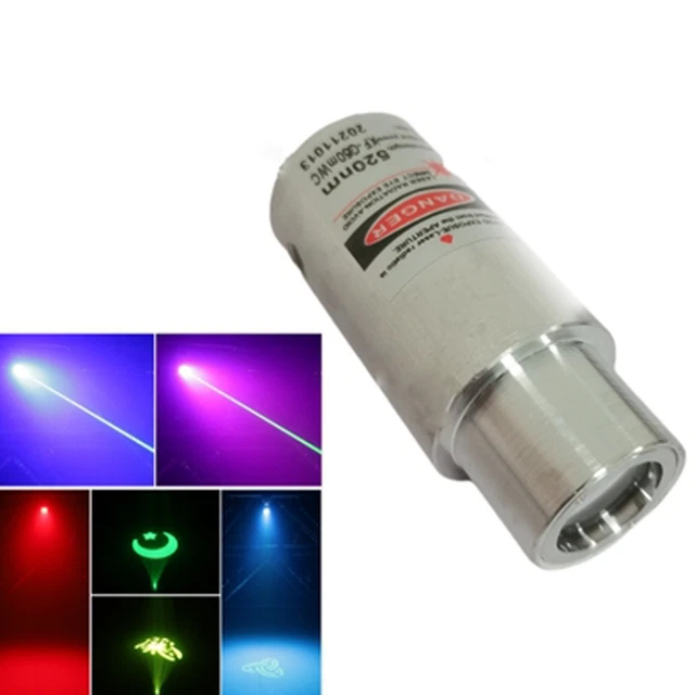 450nm 520nm 650nm Fat Dot Beam 200mW/50mW/150mW Blue/Green/Red Laser LED Stage