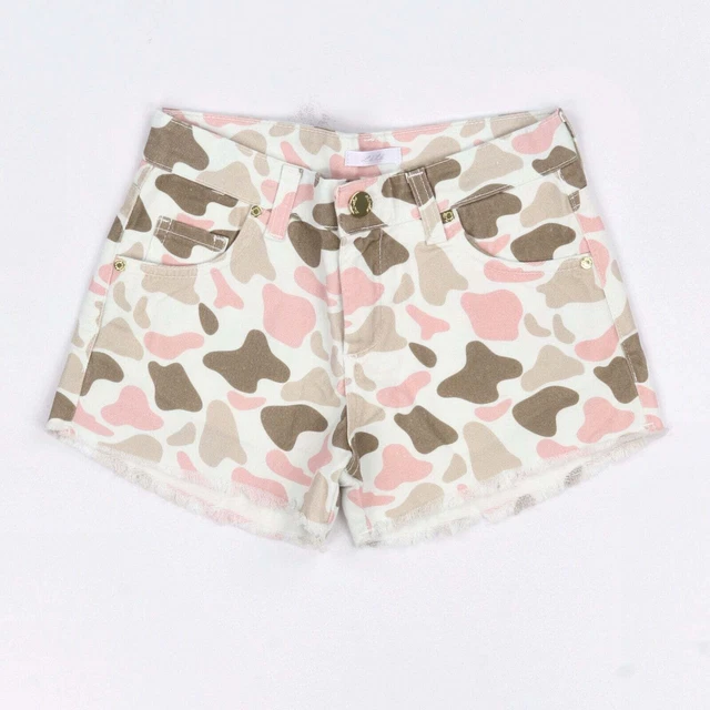 Shorts LU' LU' kids Bambina Multicolor Denim Camouflage