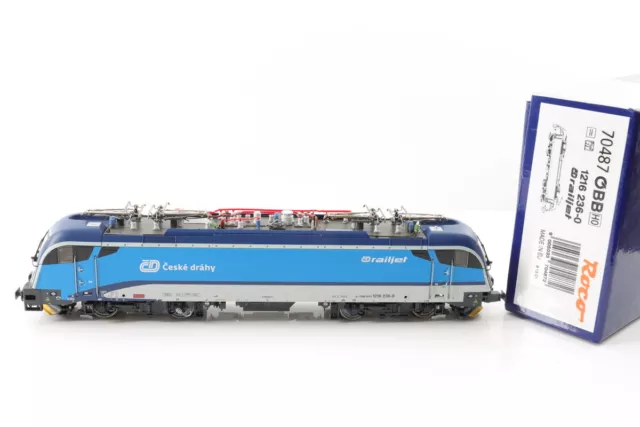 H0 Roco 70487 ÖBB 1216 236-0 Railjet Elektrolok Elok DC DSS analog +OVP/M39