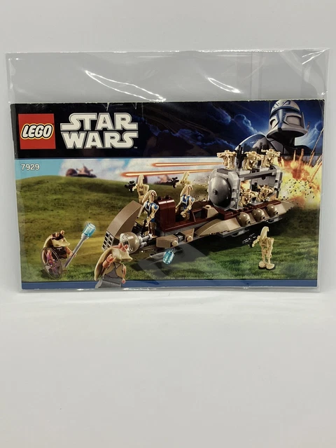 LEGO STAR WARS 7929 The Battle of Naboo Instructions Only £5.00 ...