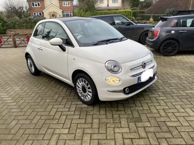 fiat 500  0.9 Cc Twinair 2017  Breaking White