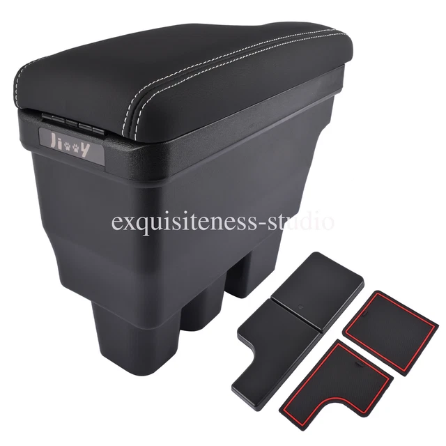 Boîte De Rangement Console Centrale MARCHFA Pour Suzuki Jimny JB64 JB74 2018-2024 - 3 Couleurs