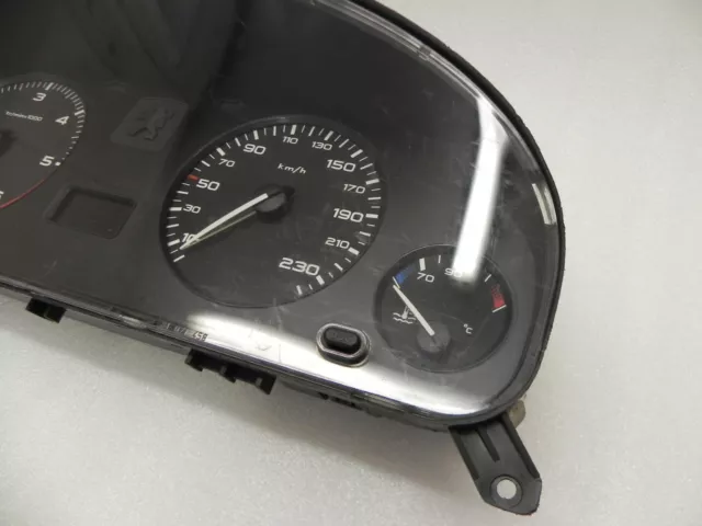 Peugeot 406 Diesel HDI Tacho Tachometer Kombiinstrument cluster 9639940380 3