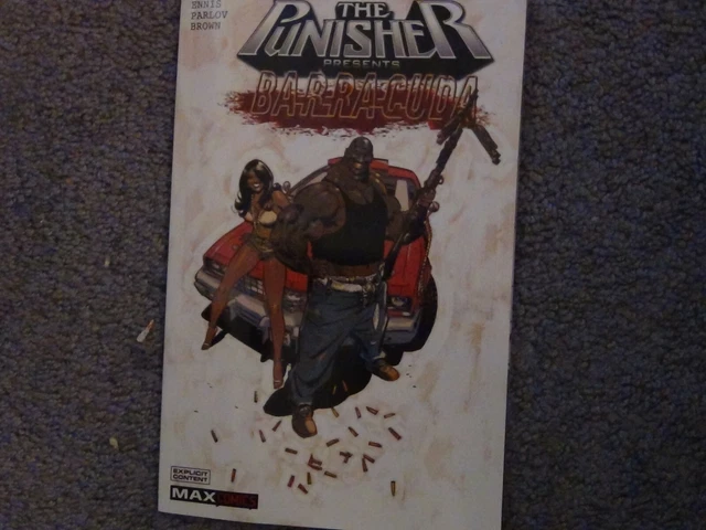 Punisher Presents: Barracuda MAX by Garth Ennis 2020, Trade Paperback