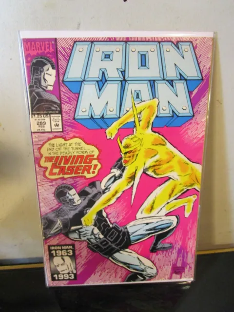 The Invincible IRON MAN #289 War Machine from Feb. 1993 BAGGED BOARDED