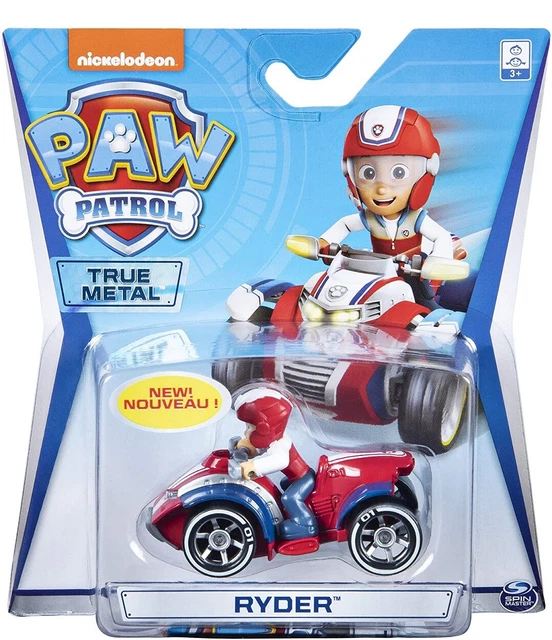 Paw Patrol - Pat Patrouille - Véhicule Figurine Ryder Fire Rescue Mission Pompiers Voiture Figurine A Collectionner Lanceur Drone Pat Patrouille Jouet Voiture Enfant Jouet Enfant 3 Ans Et