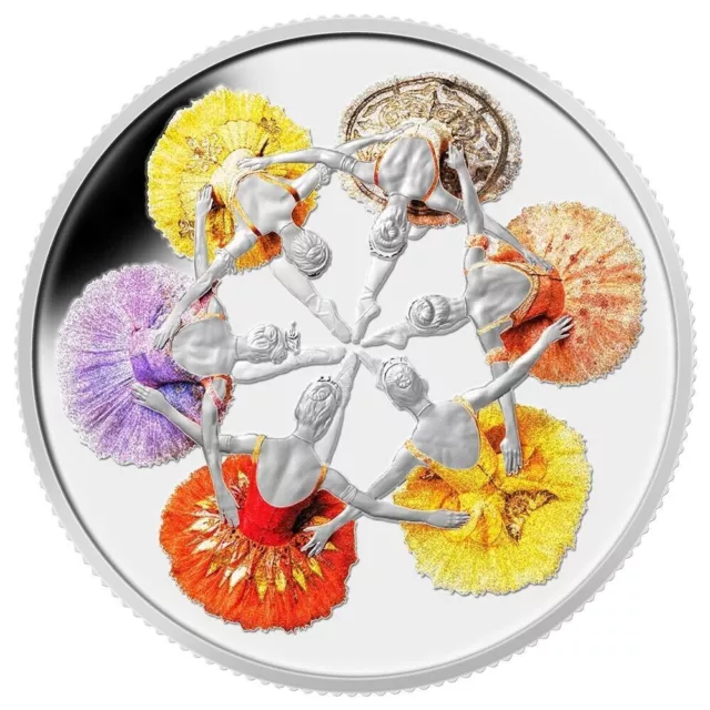 2014 Canada $20 Fine Silver Coin 75th Anniversary of The Royal Winnipeg Ballet