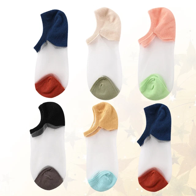10 Pairs Fishnet Low Cut Socks Non Slip No Show Socks Girl Socks Invisible