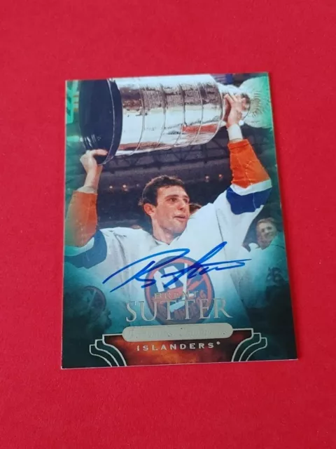 2011 Parkhurst Champions Autograph #74 Brent Sutter New York Islanders