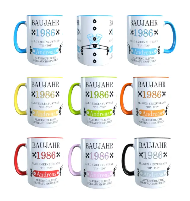 Personalisierte Tasse mit Namen Kaffeetasse Geschenkidee Geburtstag_0021T