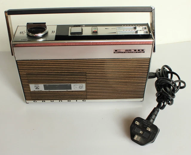 Grundig C230 Automatic - Lecteur Cassette Vintage Des Années 70 (pour Pièces)