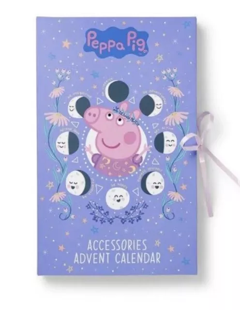 Peppa Pig Advent Calendar Accessories Kids Christmas Gift Calender