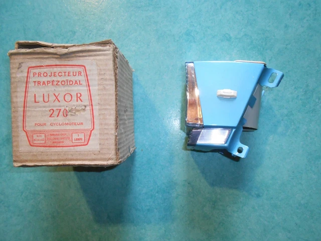 Pièce De Phare Vélo Luxor – Années 1950 – Élément Vintage (pas Goéland/Soubitez)